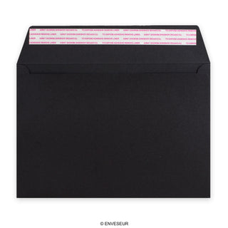 Černá Post Marque klasická obálka 162x229 mm (C5)