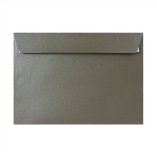 Pearlescent Envelopes Taupe Brown 162 x 229 mm (C5) Peel and Seal