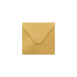 Pearlescent Envelopes Gold 100 x 100 mm Gummed