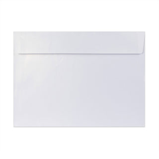 Pearlescent Envelopes White 229 x 324 mm (C4) Peel and Seal