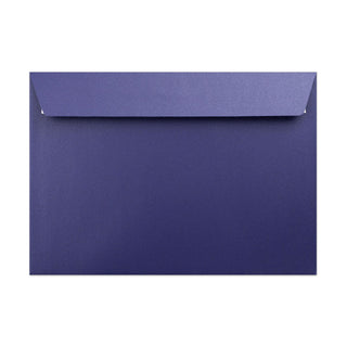 Pearlescent Envelopes Dark Blue 162 x 229 mm (C5) Peel and Seal