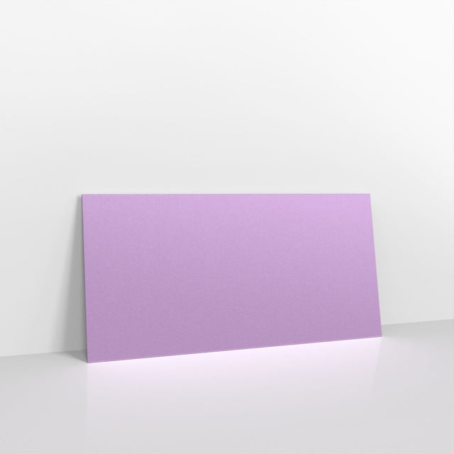 Pearlescent Envelopes Lavender 110 x 220 mm (DL) Peel and Seal