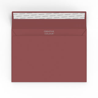 Creative Colour Peel & Seal Envelopes Bordeaux 162 x 229 mm (C5)
