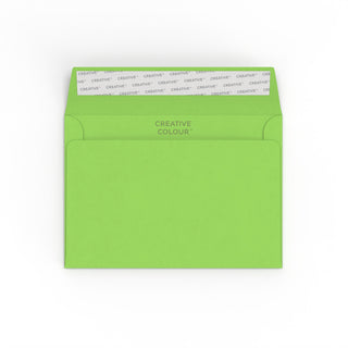 Creative Colour Peel & Seal Envelopes Green 114 x 162 mm (C6)