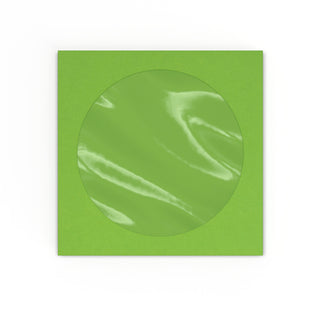 CD Window Envelopes Green 126 x 126 mm