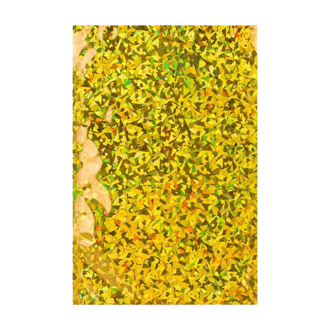 Holographic Finish Foil Bags Holographic Gold 229 x 162 mm (C5)