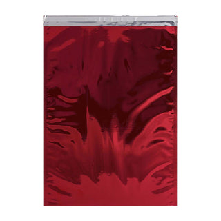 Metallic Finish Foil Bags Red 450 x 320 mm (C3)
