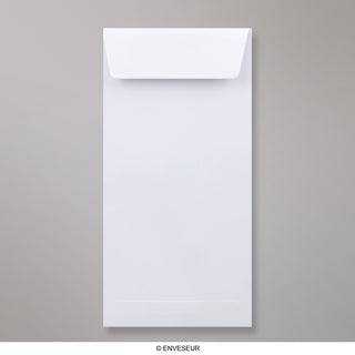 Bílá barevná obálka 220x110 mm (DL)