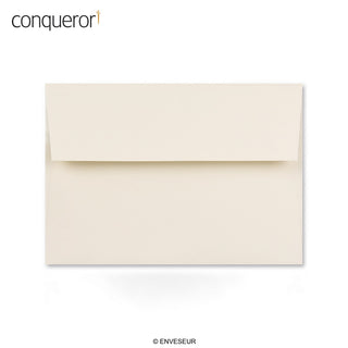 Krémová obálka Conqueror 114x162 mm (C6)
