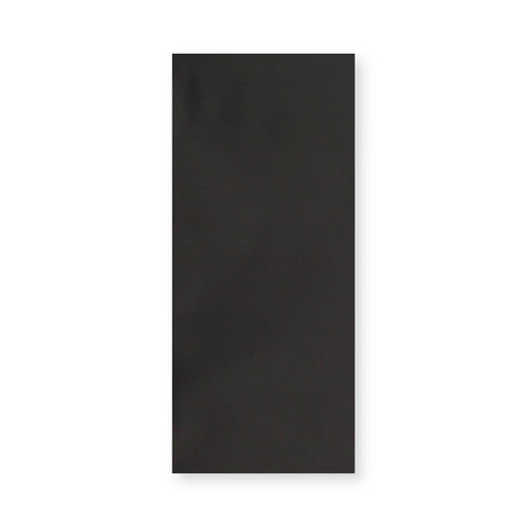 Matt Finish Foil Bags Black 220 x 110 mm (DL)